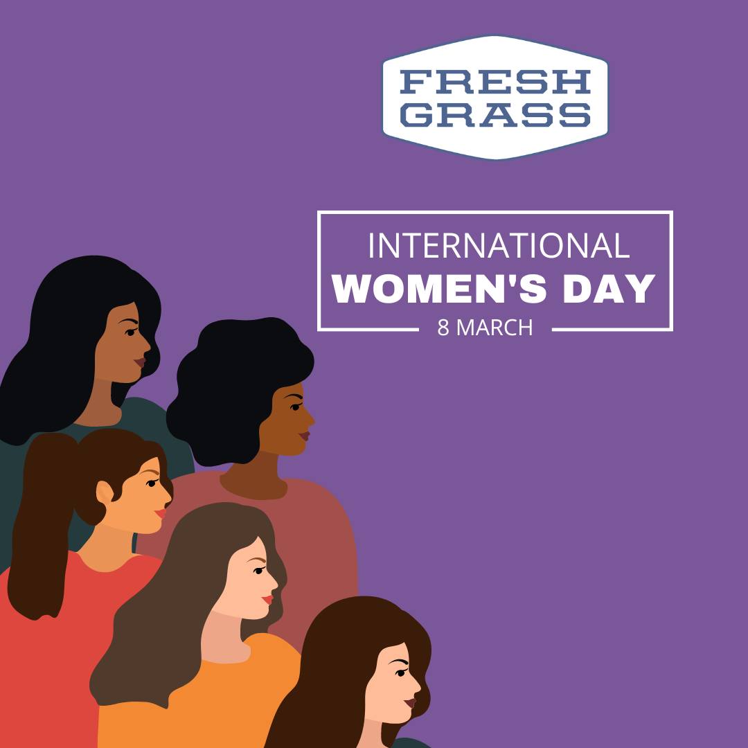 Happy #InternationalWomensDay! We're so grateful for the inspiring women of the past and present who have paved the way for progress at FreshGrass, our industry, and all over the world.