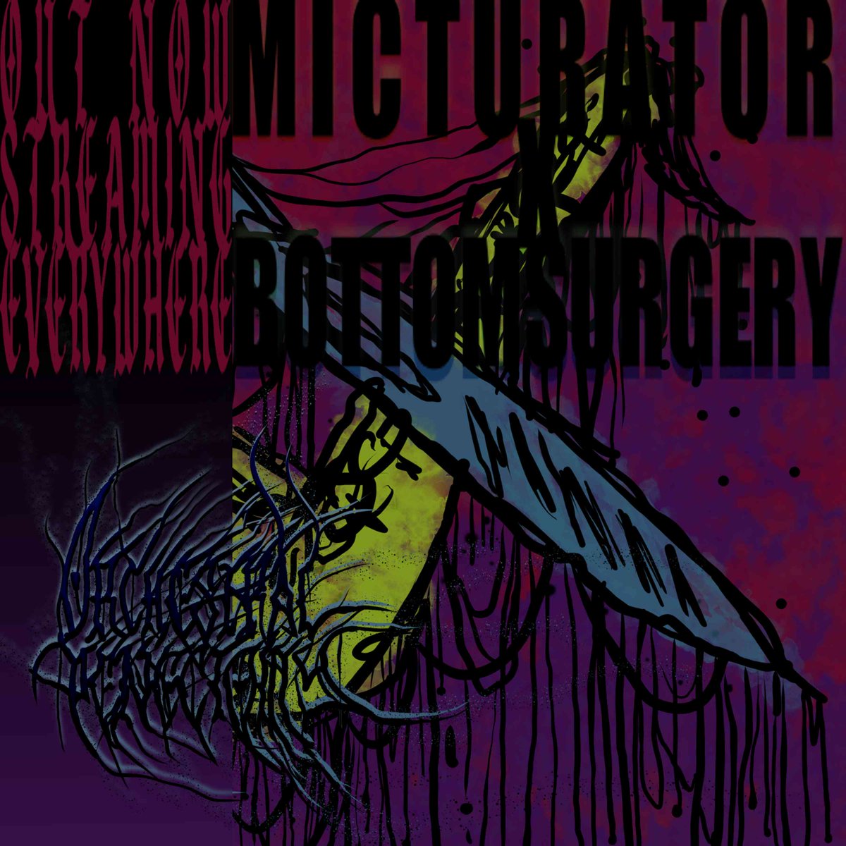 New split with @xbttmxsrgryx; Orchestral Penectomy out now EVERYWHERE.

#cybergrind #cyberviolence #nujazz #jazztronica #electrogrind #digitalhardcore #powerelectronics #slam #deathmetal #brutalmusic #altrock #progrock #buttrock #buttrock #buttrock #buttrock