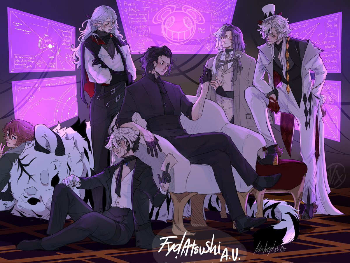Look at these losers. Fyo!Atsushi A.U. team of lunatics Link to