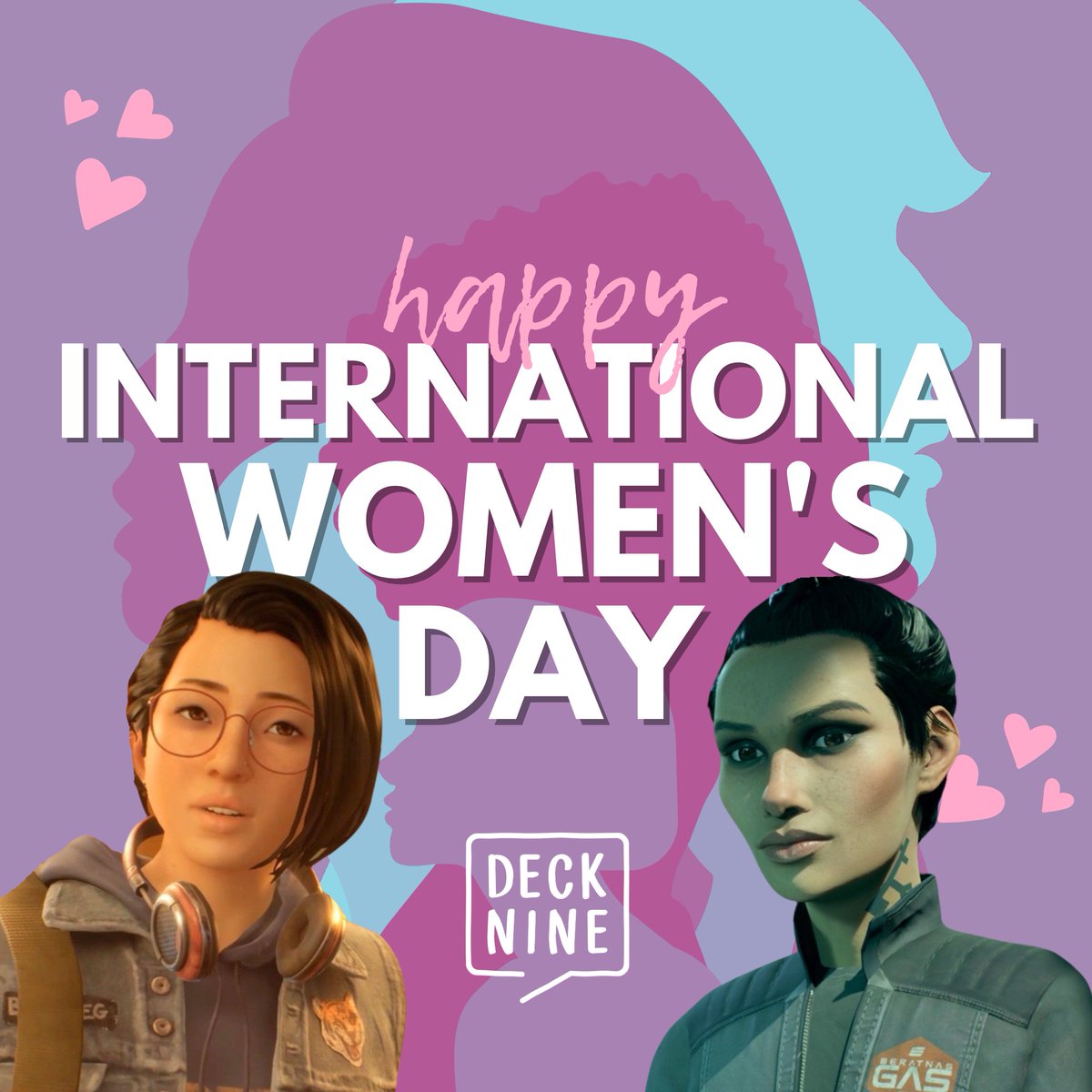 Happy #InternationalWomensDay from Deck Nine Games 💕