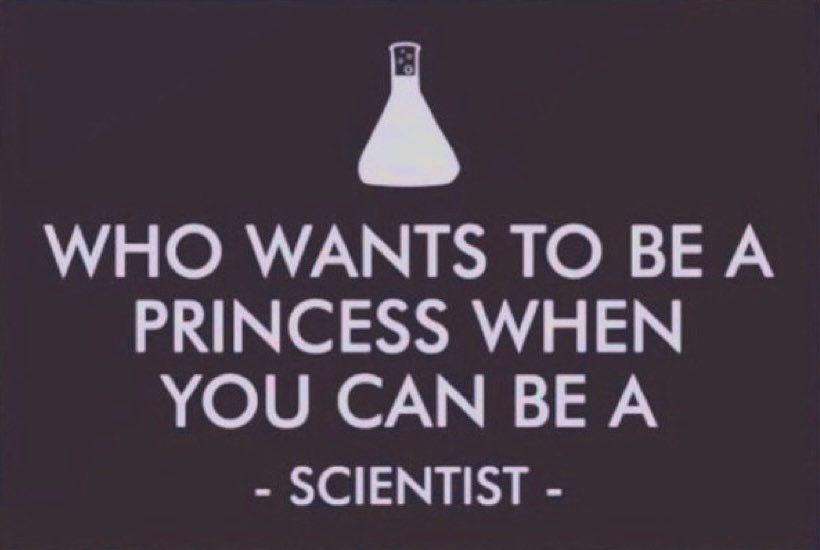 On this #IWD we say why not be both if you want to be👑👩‍🔬