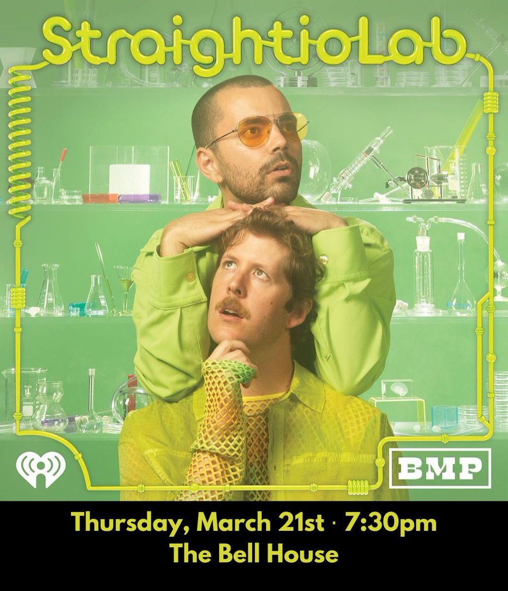THU 3/21: @georgeciveris and @samttaggart return to unpack the rich, multi-colored tapestry of straight culture at @StraightioLab LIVE! 🎟️: tinyurl.com/6brp562z