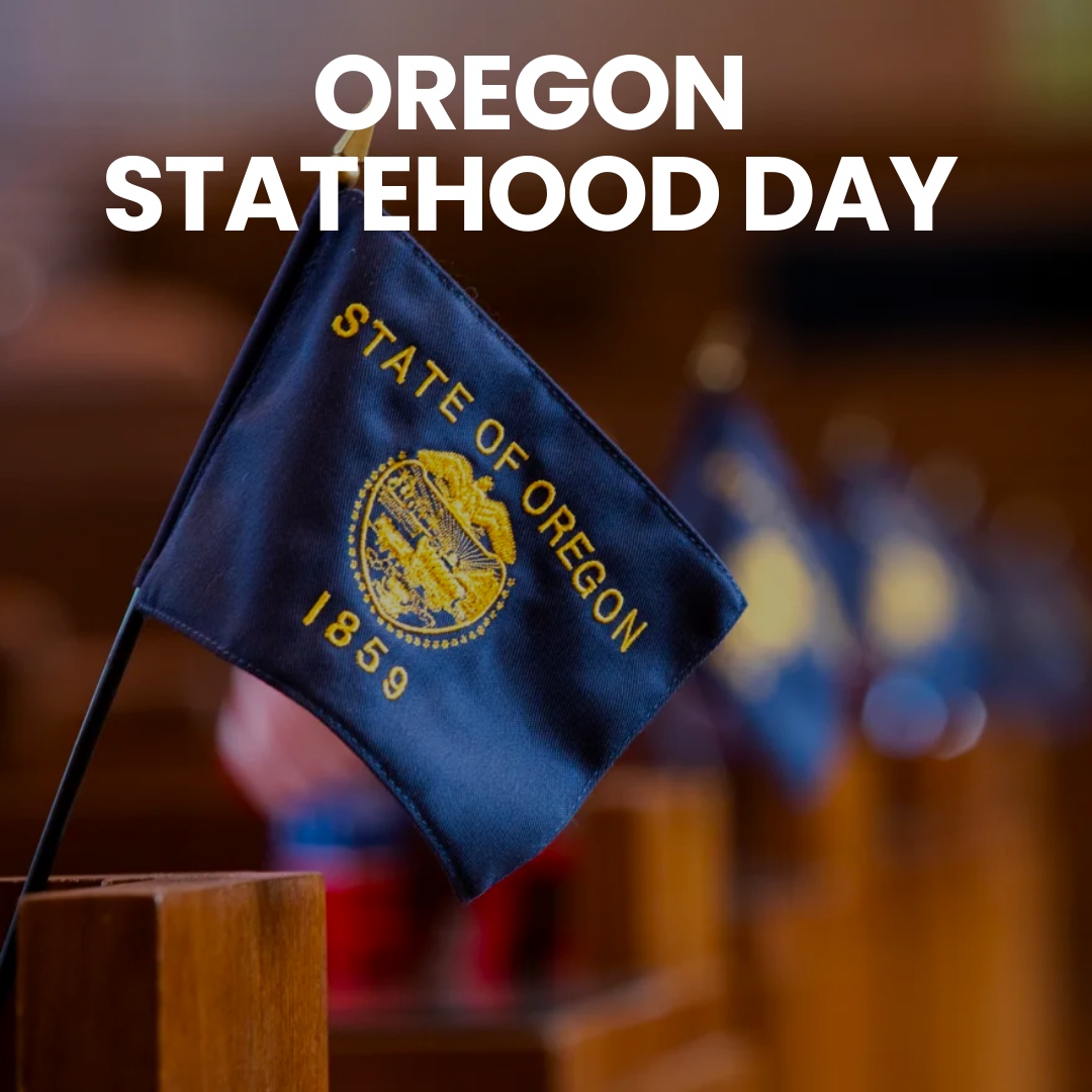 🌲🎉 Happy Oregon Statehood Day! 🎂🌟 On this day in 1859, the state of Oregon officially joined the Union. It's important to acknowledge that its founding was intertwined with racism and exclusionary policies. As we celebrate 163 years of statehood, let's commit to confro...