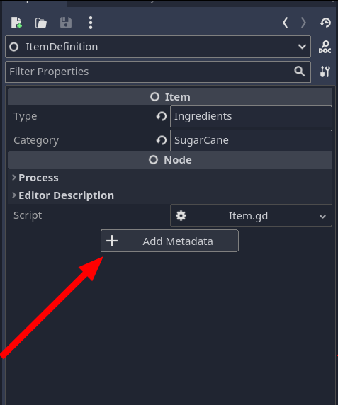 Metadata: one of the most overlooked and unknown Godot features, but also one of the coolest and most flexible ones.

You can add and query any kind of data to any Godot Object (Resources, Nodes, etc). At runtime with set_meta and get_meta and with the inspector.
<a href="/GodotEngine/">Godot Engine</a>