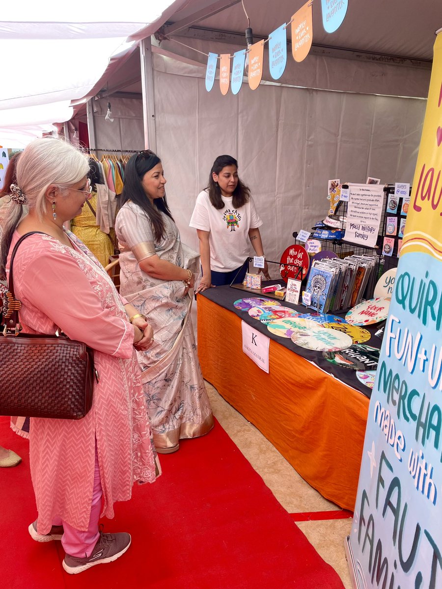 INS_India_IN's tweet photo. On occasion of International Women's Day, Mrs Shashi Tripathi, Vice President Naval Welfare and Wellness Association, inaugurated INS India/ Varidhi Fest 3.0. The three-days Fest showcases over 50 stalls and provides a common platform for budding women entrepreneurs mainly from the defence fraternity, and also aims to bring the community together. 

Join us between 08-10 Mar at Varidhi to embark on this vibrant Fest’s journey, and honour the spirit of these women. 
#VaridhiFest #InternationalWomensDay #NWWA