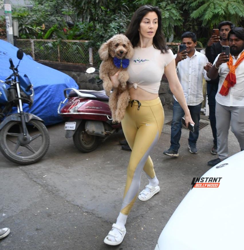 #GiorgiaAndriani spotted in Bandra Today