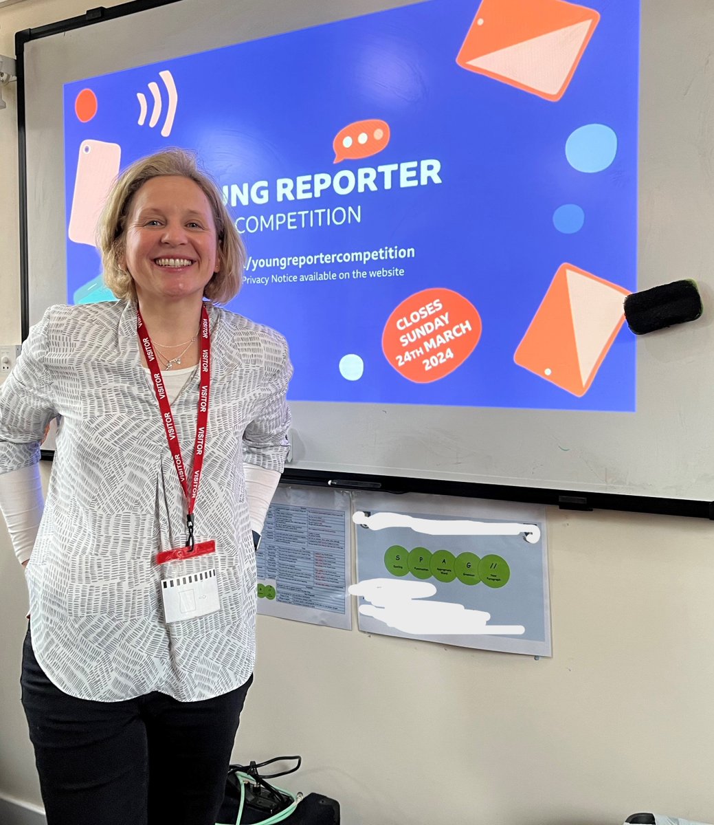 Had a great afternoonwith pupils from North Cestrian school talking about BBC Young Reporter. Fab discussion on what is news, what they think of the news and what topics they'd cover if they were in charge. #BBCYoungReporter. bbc.co.uk/teach/young-re…