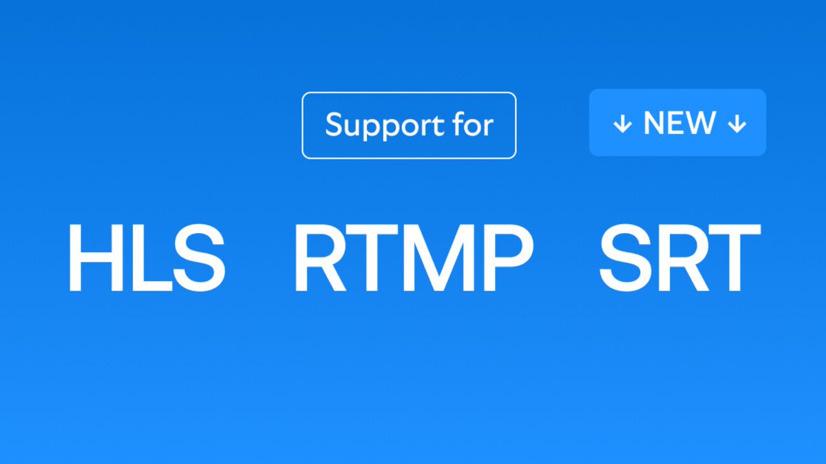 Big news! Ci now supports inputs from SRT streams 📹—in addition to HLS and RTMP #livestreams. Set up SRT sources in a few easy steps, then preview, clip, log, and share SRT streams directly in Ci while the action is still happening! 

Get a how-to here: bit.ly/3UXQ0um