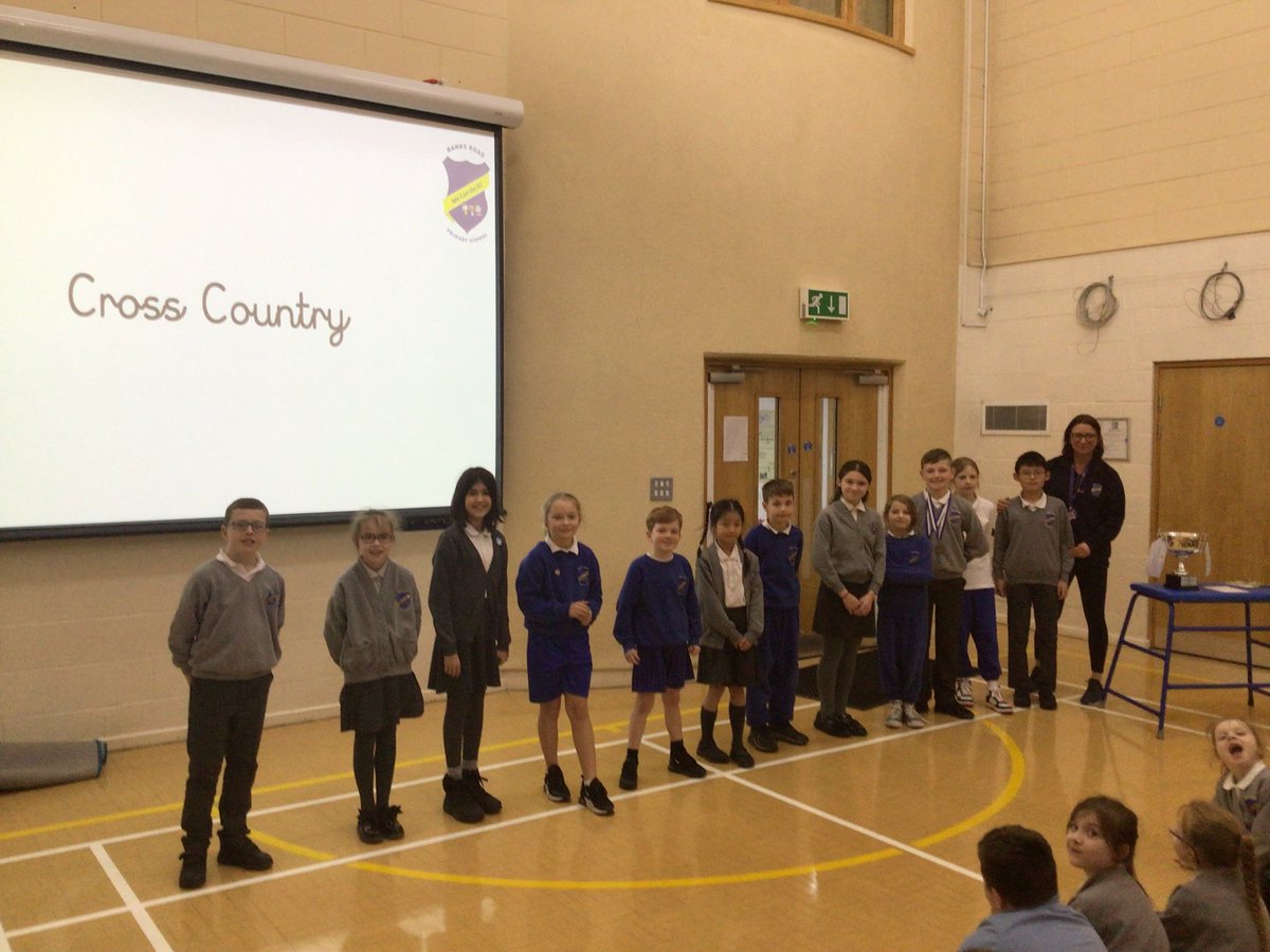 Congratulations to all today's award winners. All demonstrated that they have embodied our Banks Road values this week. Congratulations also to our cross-country runners, particularly one champion who came third out of over 120 racers 🏃‍♂️ #WeCanDoIt! #WeAreBanksRoad