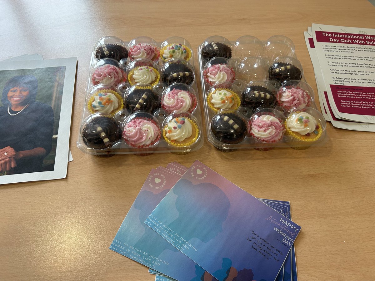 Erin (OT) and Vicky (MM) celebrated International Women’s Day in style 💓 it was lovely to see our service users getting involved and feeling empowered! Also a lovely treat for our incredible staff too 😊 @TeamOrmskirk @LathomSuitePICU
