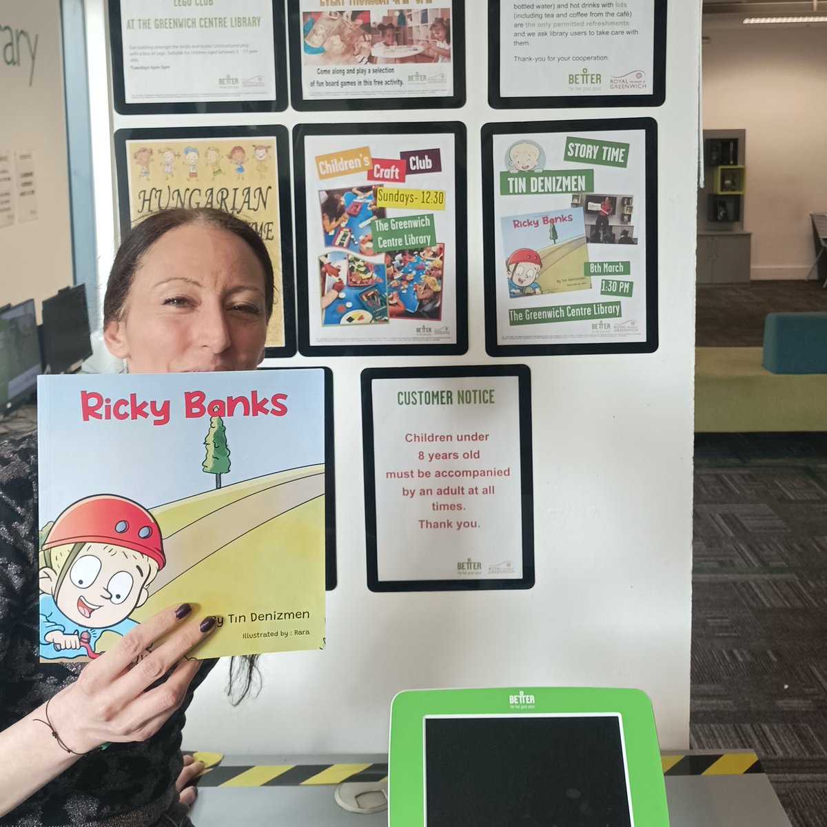 We had a great story time today with @denizmenbooks! @GreenwichLibs @Royal_Greenwich @Better_UK #LoveLibraries