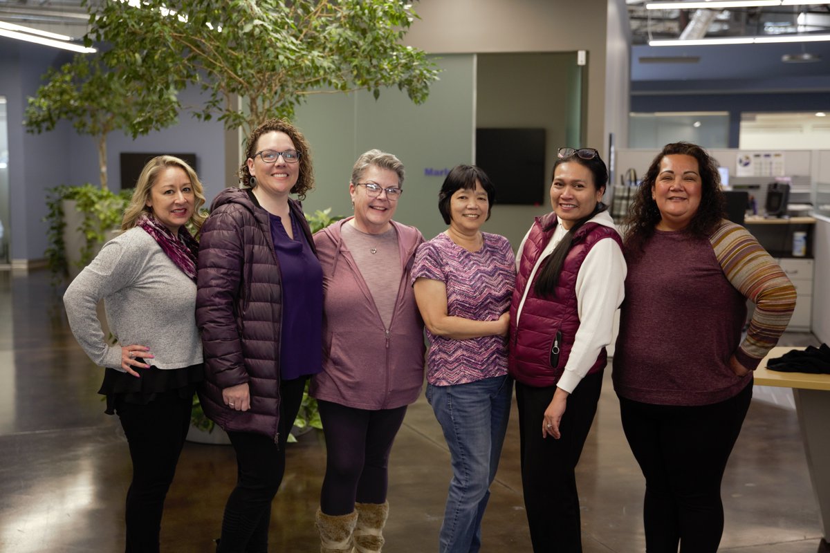 We are celebrating #InternationalWomensDay. Join us in honoring all of the amazing and talented women at SNC that are forging change for innovators of the future. 💜 #InternationalWomensDay #EmbraceEquity