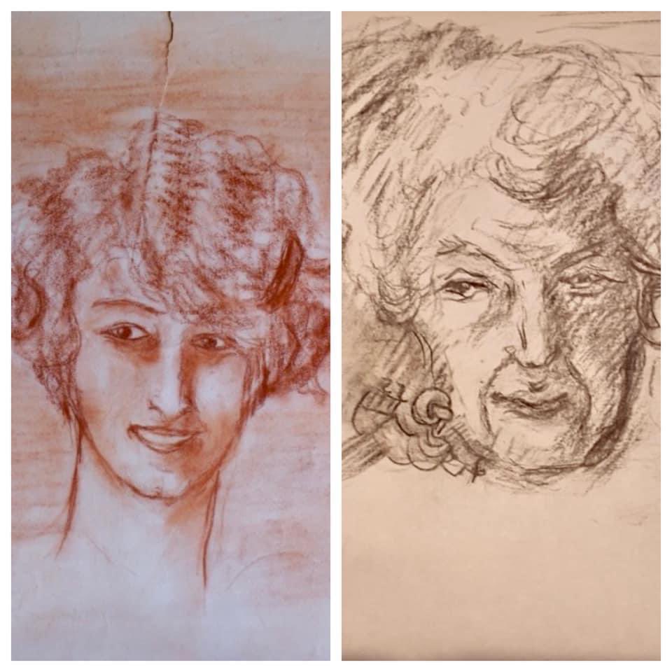 It’s International Women’s Day, a day to celebrate women, past & present, everywhere! These are self portraits of Nenne Sanguineti Poggi - her works spanning 9 decades & exhibited in this year’s Biennale di Venezia #International_Womens_Day #biennaledivenezia #art