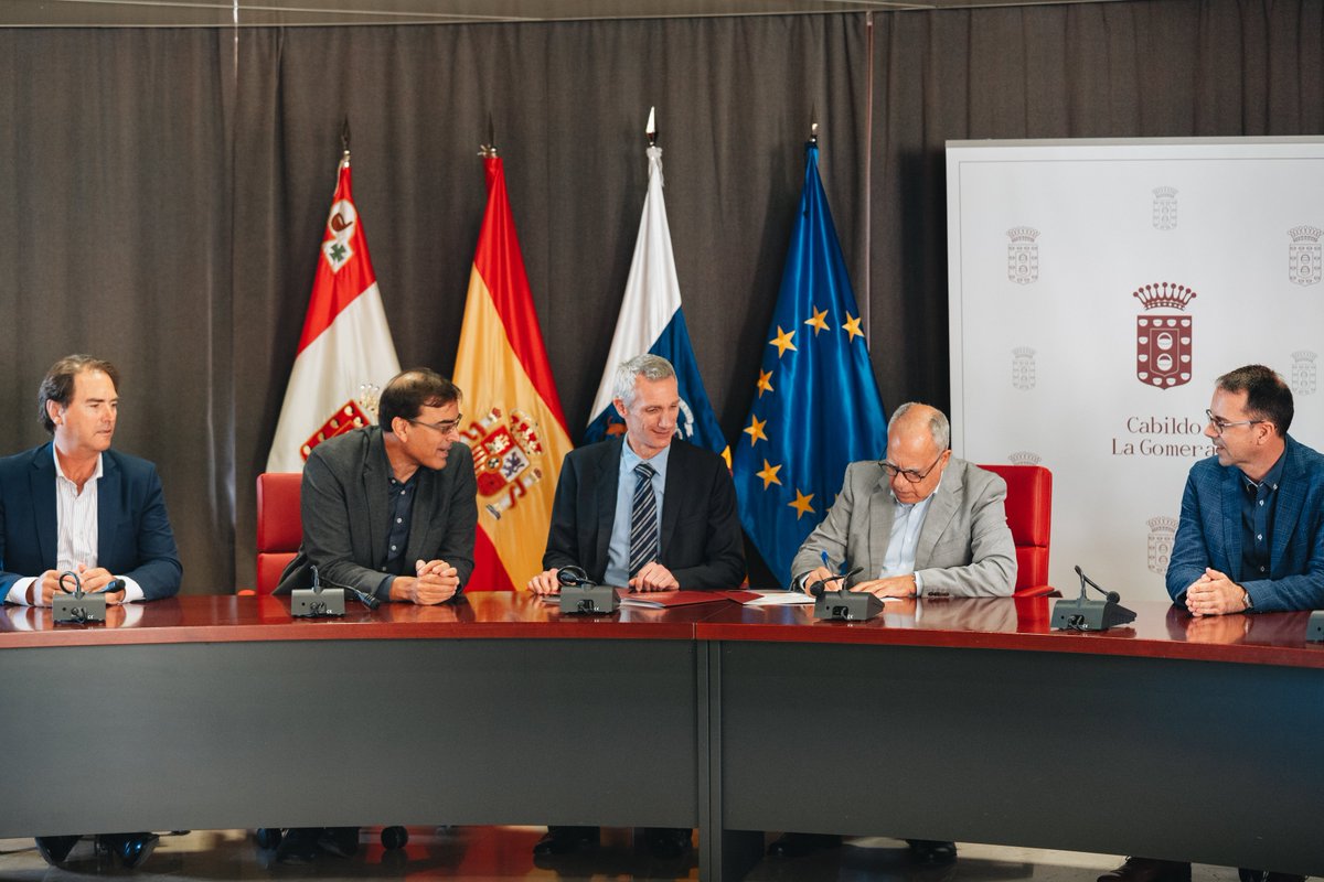 🪁🏝️🤝 AWEurope, @CabildoLaGomera and @proexca signed an official agreement to develop #AWE generation tests in La Gomera, Canary Islands  

👉 Read the full press release: lnkd.in/dM2SXQA6

📹 Link to the video: lnkd.in/dnFDriEW