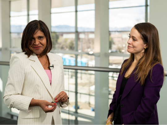 VIDEO: At #CROI2024, Deborah Persaud of @HopkinsMedicine spoke with NIAID’s Catey Laube about the 4 children who experienced #HIV remission off #AntiretroviralTherapy in the @IMPAACTNetwork P1115 study. Watch and learn more: go.nih.gov/Md0U57d @NICHD_NIH @NIMHgov #NIAID