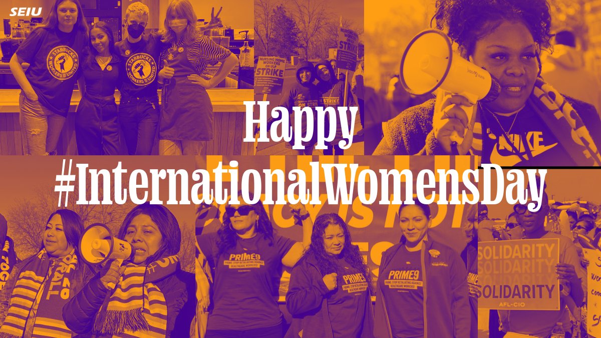 This #InternationalWomensDay, we commit to uplifting women in the labor movement. Let's strive for equity in every workplace. Together, we advance. #IWD2024 #InternationalWomensDay