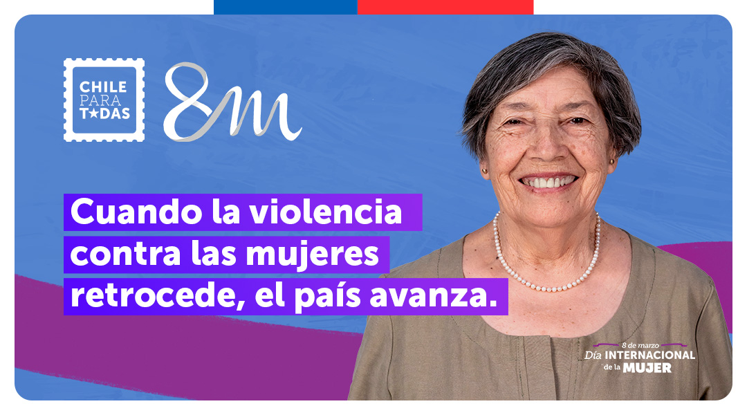 Porque buscamos un #ChileParaTodas, este #8M logramos aprobar la #LeyIntegral de violencia y anunciamos la inauguración de 11 nuevos centros de Atención Especializada en Violencias de Género para este año, cumpliendo el compromiso de contar con uno de estos centros por región🤝🏼