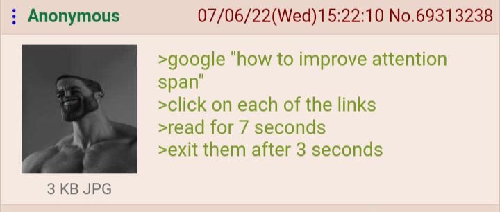 Anon tries to do some self-improvement