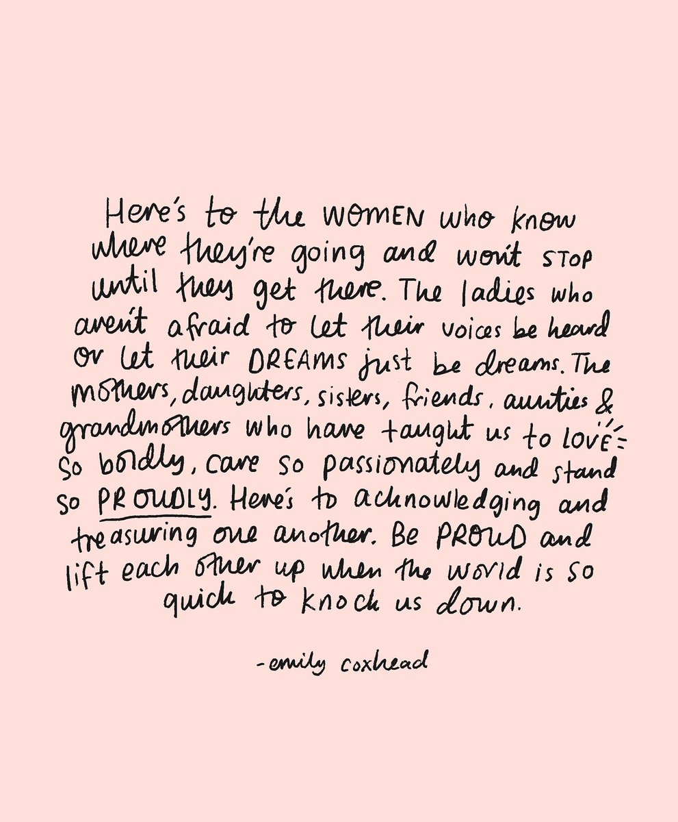 Here’s to the women who know where going and won’t stop until they get there... 💪🏼 #InternationalWomensDay