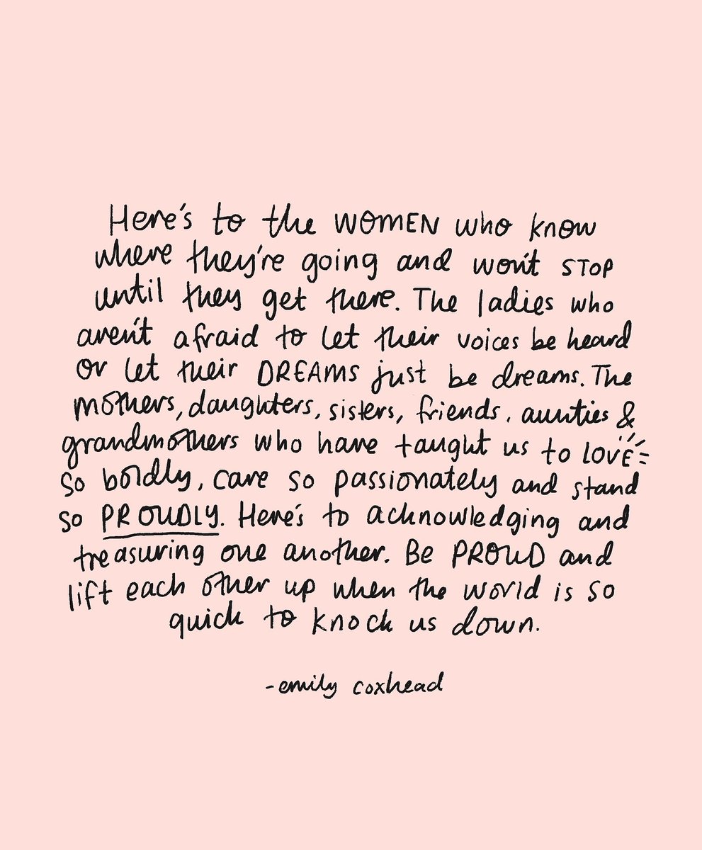 Here’s to the women who know where going and won’t stop until they get there... 💪🏼

#InternationalWomensDay