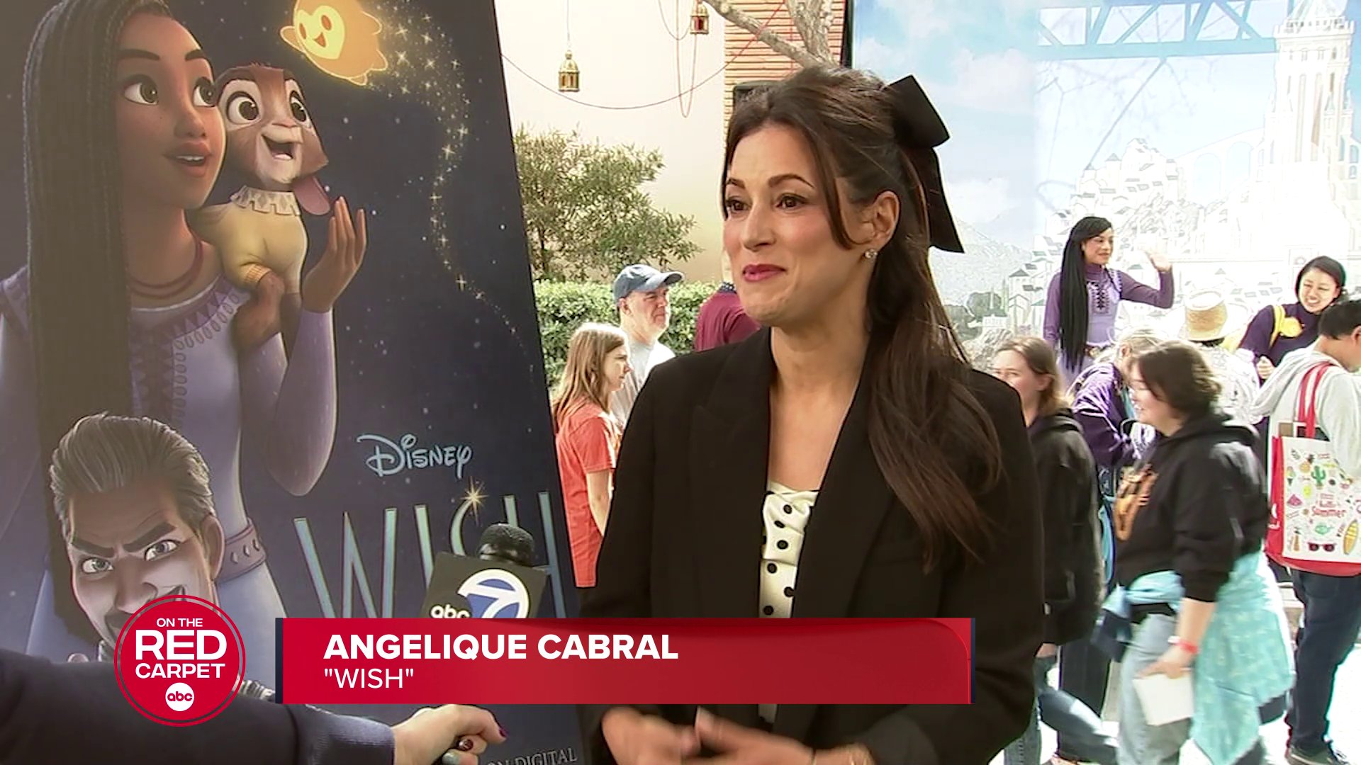 On the hot sale red carpet abc