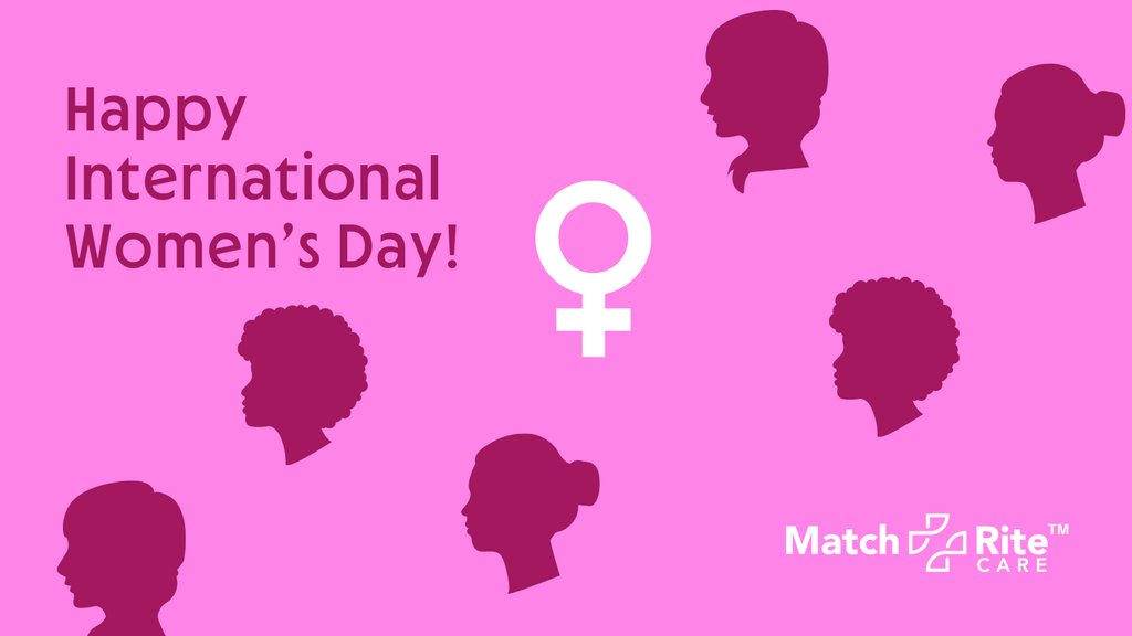 matchrite's tweet image. We celebrate the resilience and achievements of women around the world. We recognize that women's health matters every day, and we stand by them, ensuring they have the tools and knowledge to prioritize their well-being. Happy #InternationalWomensDay! hello.matchritecare.com