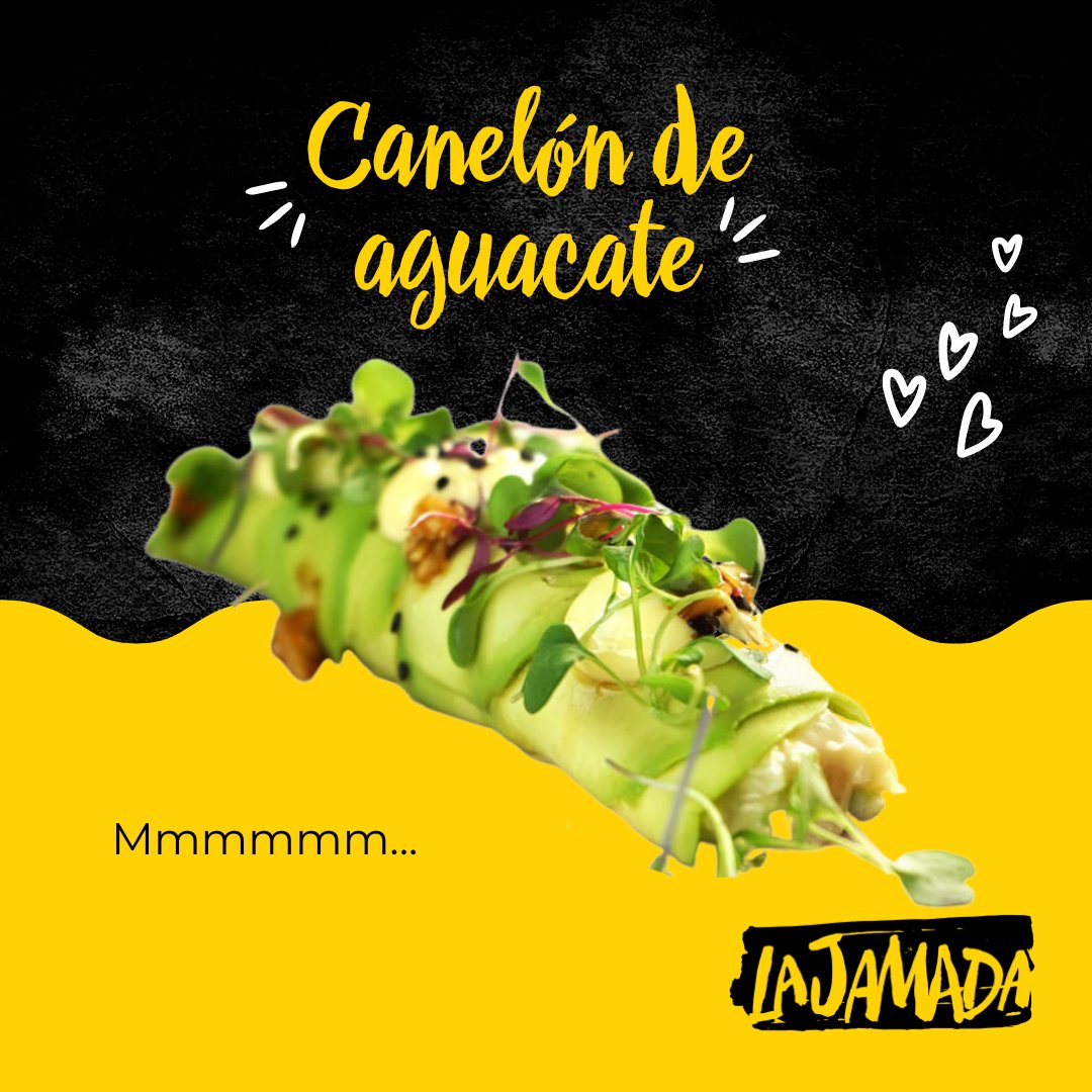 Con ustedes... el canelón verde más sabroso 💚🥑💚 #letsjam #burgos #lajamada #gastronomiaburgos #foodporn #AntonioArrabal #burgosenelmundo. #canelón #aguacate #avocado