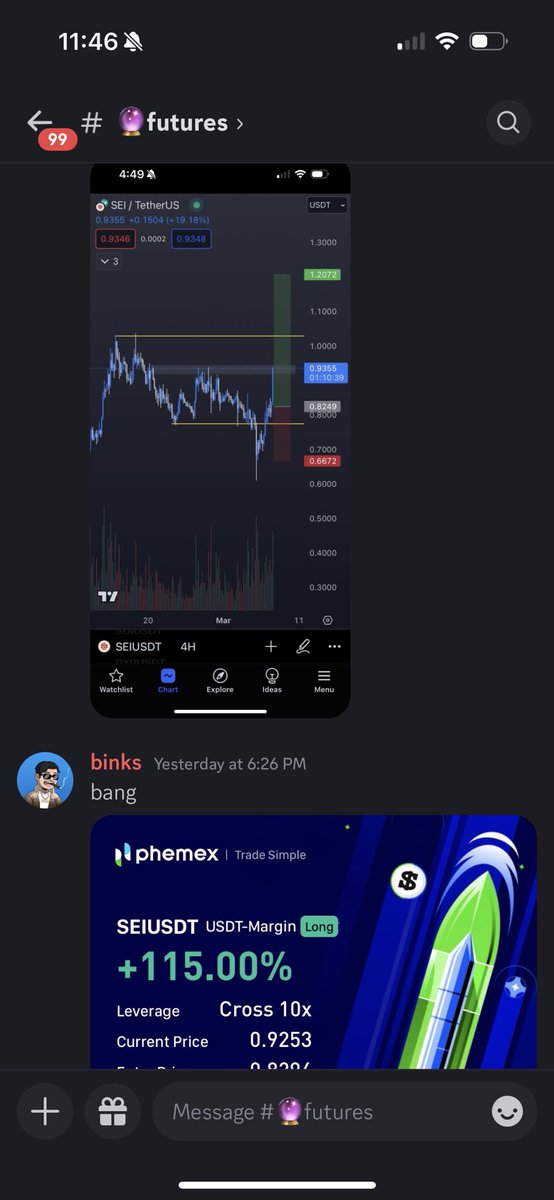 bscbinks's tweet photo. I try to tell em🦦 $SEI $PEPE https://t.co/NjgzIjAub9