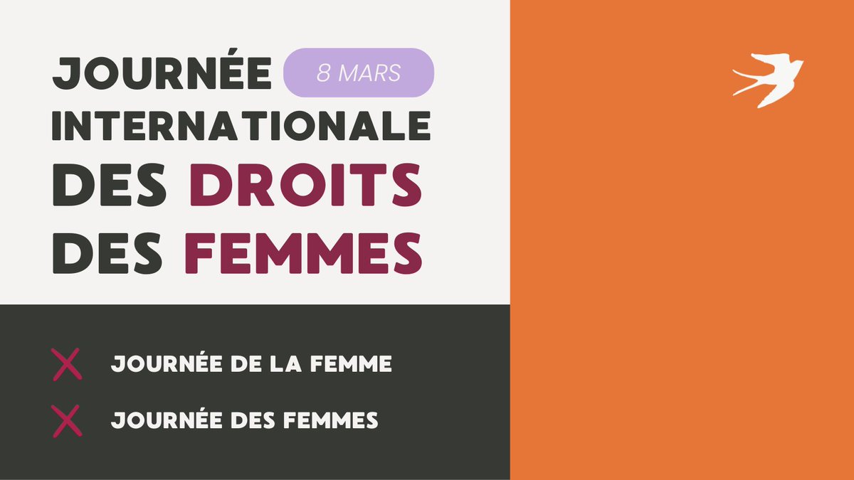 ❗ Selon ONU Femmes, il faudra 300 ans pour atteindre l'égalité des genres si nous n'agissons pas.

#JournéeInternationaleDesDroitsDesFemmes #DroitsDesFemmesCanada #FemmesFrancophones