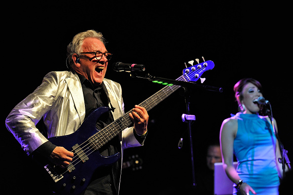 Trevor and his band pictured while performing as The Buggles at the British Music Experience in 2011. Photo by Matt Kent/Redferns