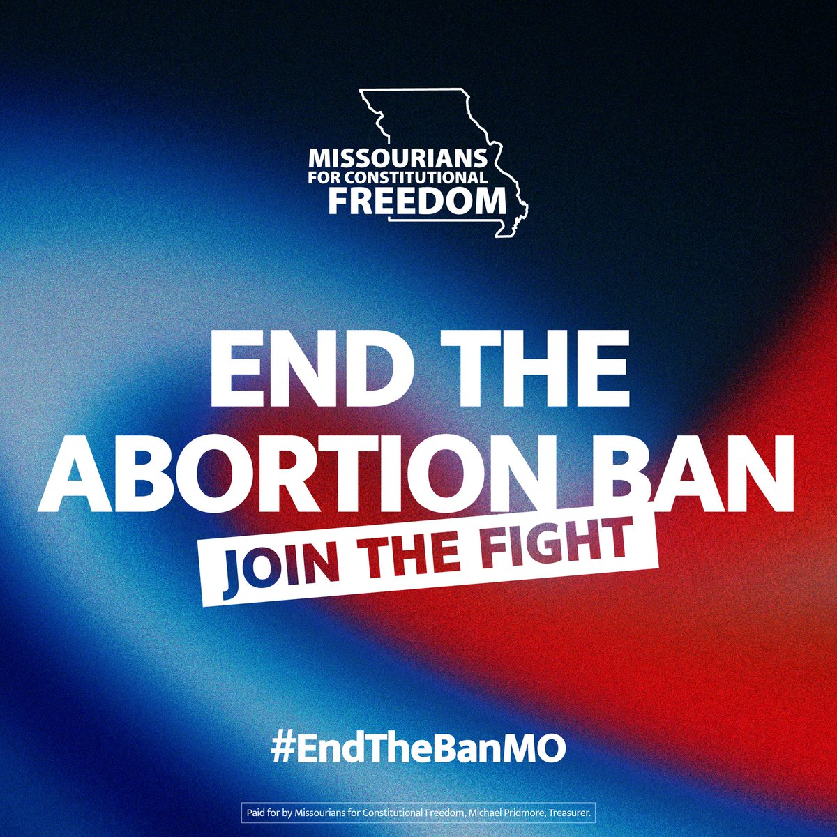 As Missourians, we overwhelmingly support the freedom to make our own medical decisions. But politicians want to control our lives and enforce one of the most cruel abortion bans. That's why @Missourians4CF is fighting to #EndTheBanMO