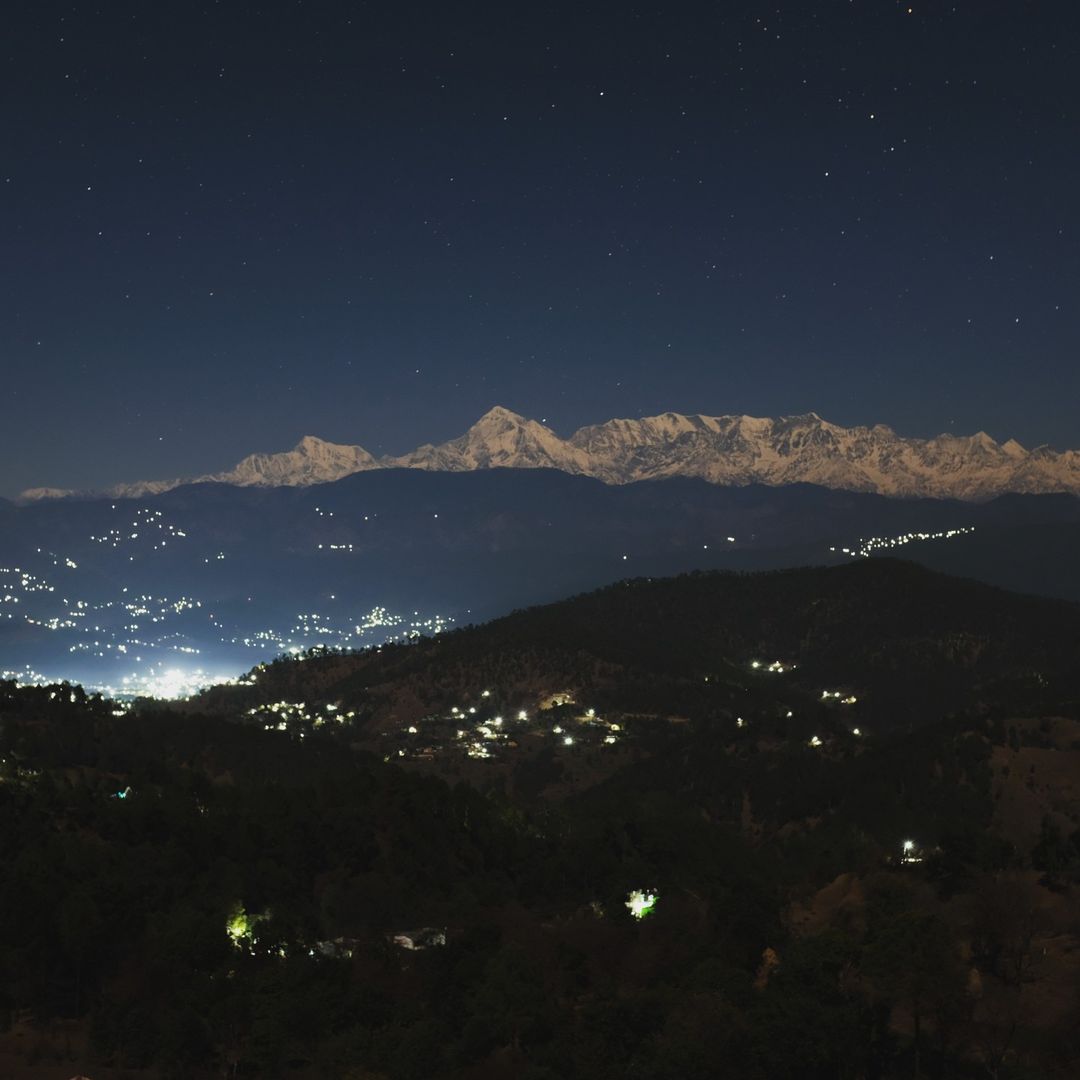 View from The Buransh , Kausani
Pic captured couple of days back