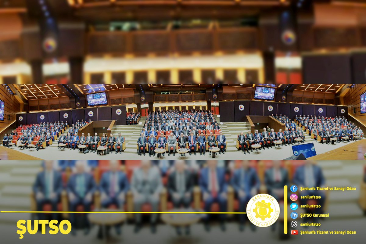 Yönetim Kurulu Başkanımız Sn.Mehmet Yetim, Hazine ve Maliye Bakanımız Sn.Mehmet Şimşek, Bakan Yardımcılarımız ve TOBB Yönetim Kurulu Başkanımız Sn.Rıfat Hisarcıklıoğlu'nun iştirakiyle TOBB ev sahipliğinde düzenlenen"Oda/Borsa Yönetim Kurulu Başkanları İstişare Toplantısı"na