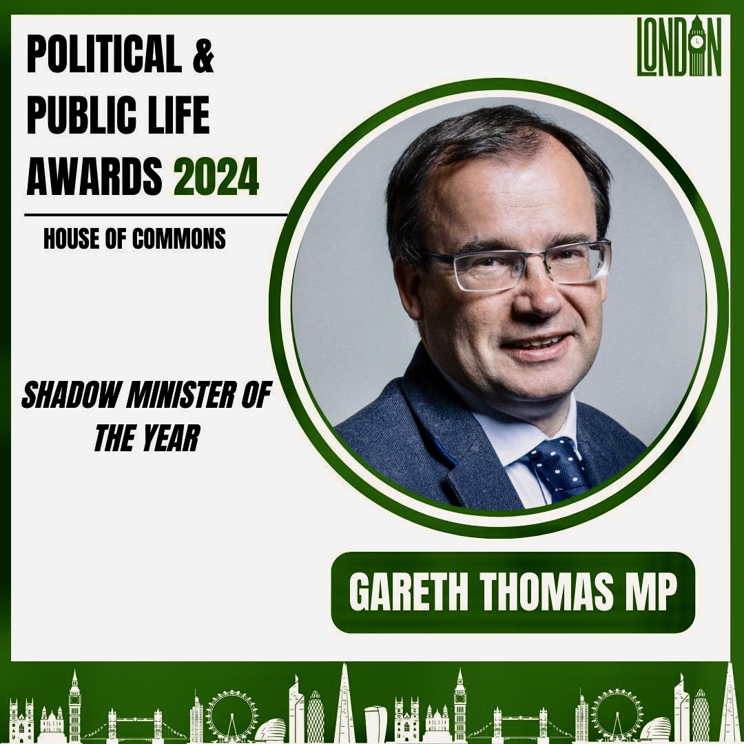 Gareth Thomas MP tweet media