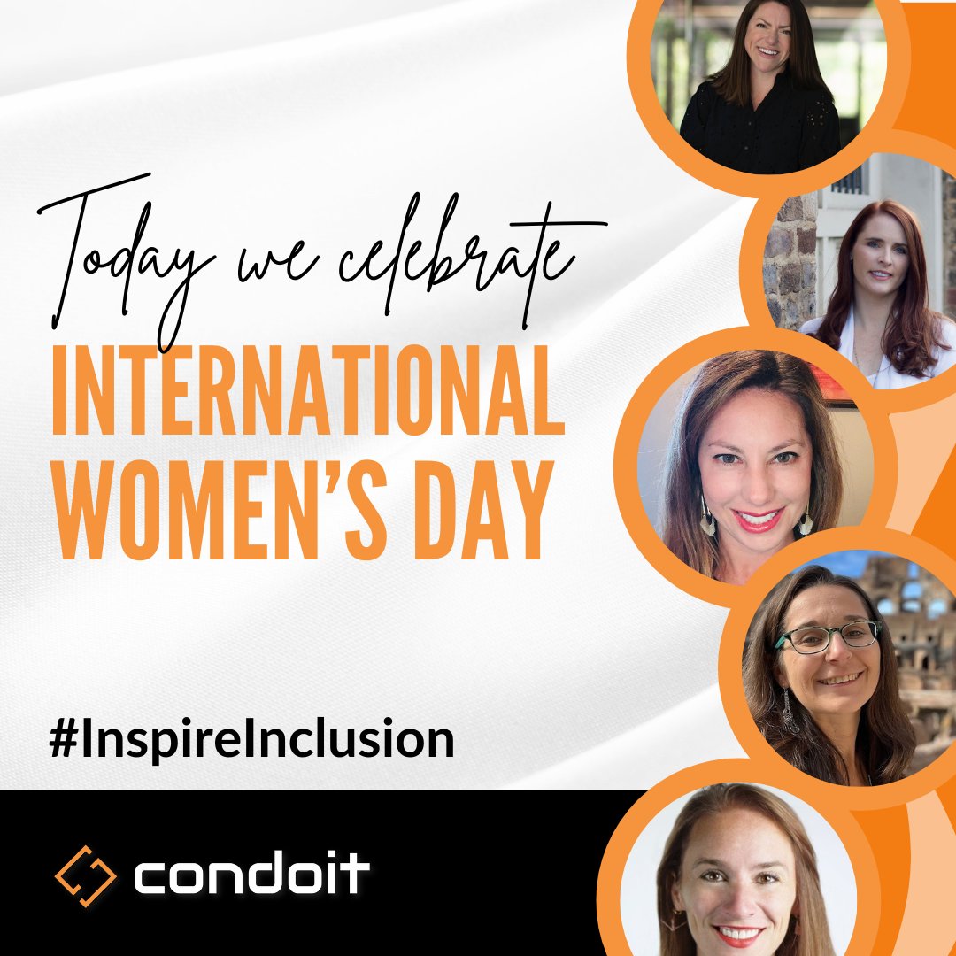 Happy #InternationalWomensDay! Today, we celebrate the achievements and contributions of women in every aspect of society at here at Condoit. Let's continue to uplift and empower each other, strive for gender equality, and break barriers. #InspireInclusion