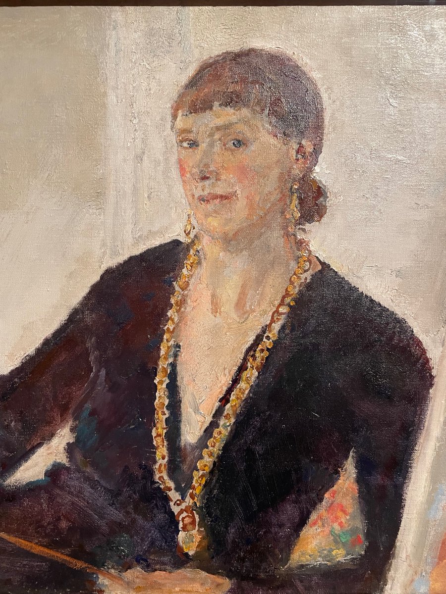 Celebrating Dame Ethel Walker on #InternationalWomensDay Like so many, a celebrated artist in her time who was largely forgotten after her death. The @Tate is putting her back on the walls where she belongs.