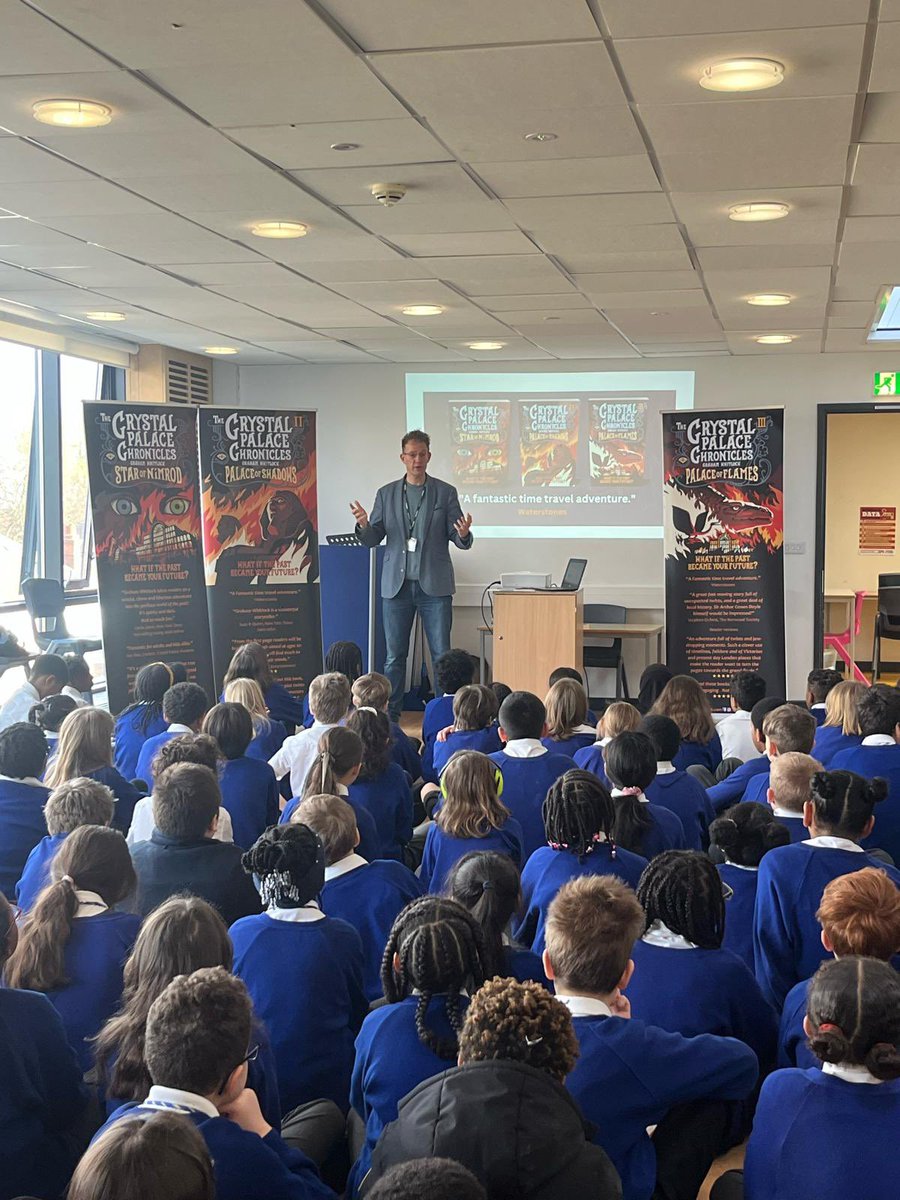 Thank you to local author Graham Whitlock for sharing your inspiration behind the Crystal Palace Chronicles series.