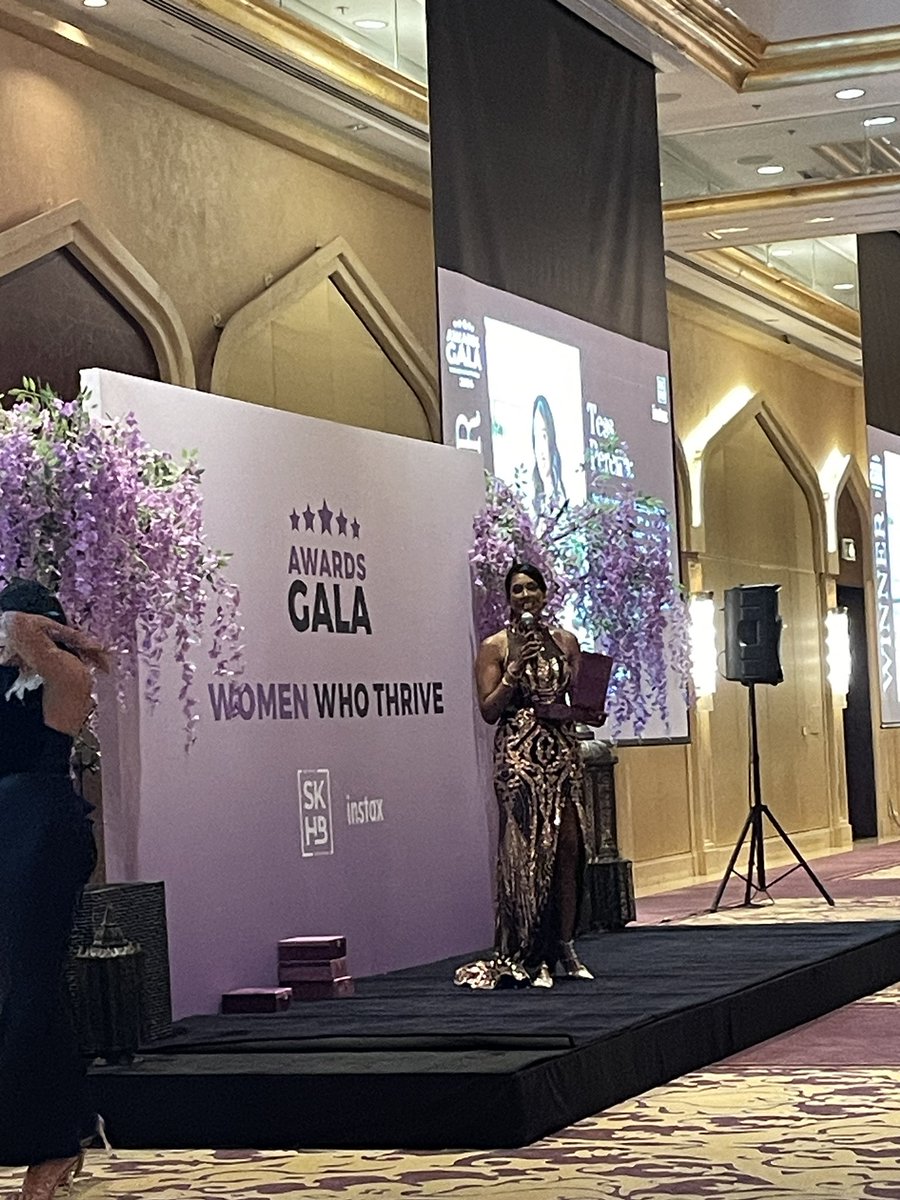 Throughly enjoyed attending the women who thrive awards gala! #womenwhothrive great to support Tess Pereira- winner of the Recognition Award! #IWD2024 #IWD