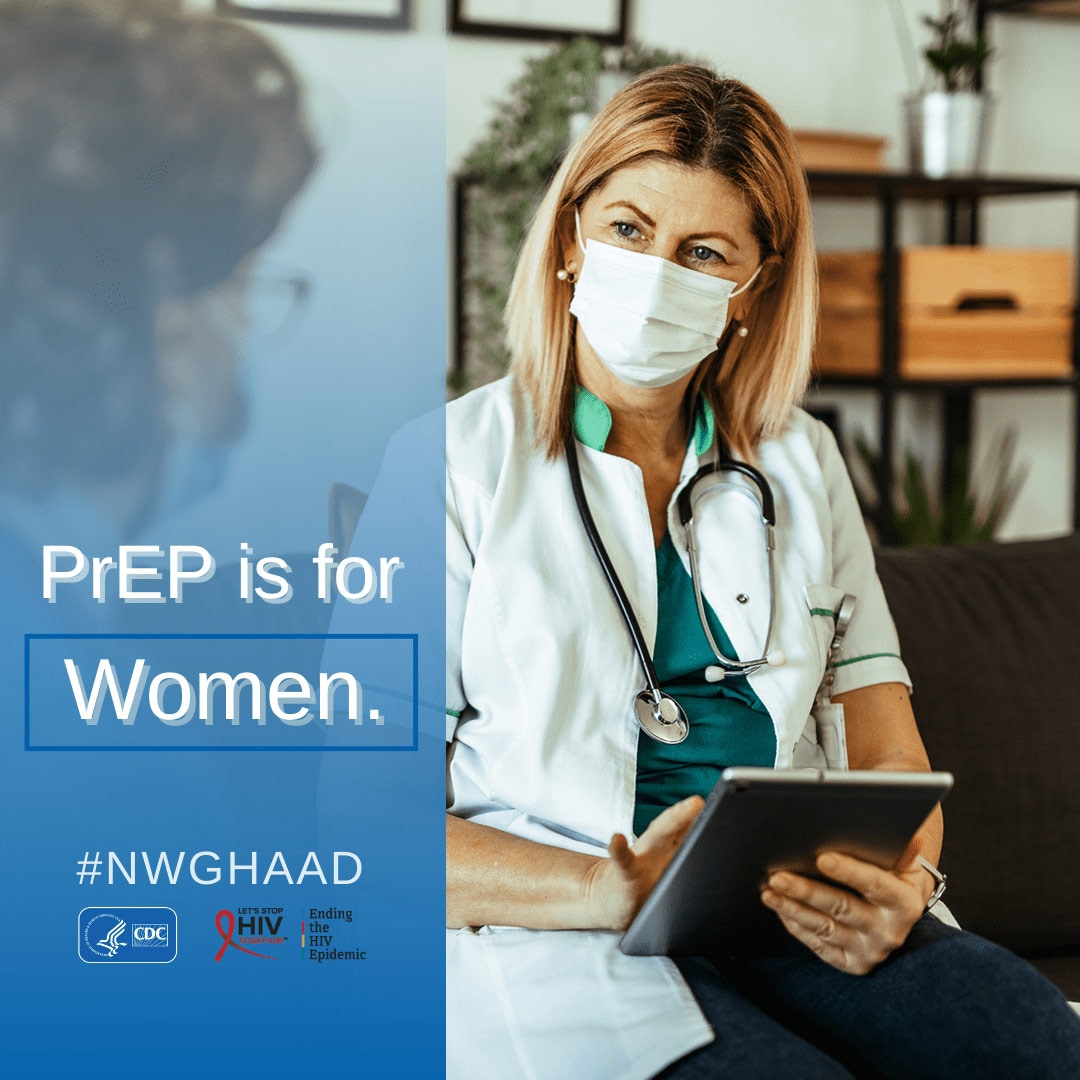 Tomorrow! March 10 is National Women & Girls HIV/AIDS Awareness Day. Health care providers: This is a great reminder to share the power of #PrEP with your female patients. Access CDC’s updated PrEP Guidance: bit.ly/3PgvZfx. #NWGHAAD #StopHIVTogether