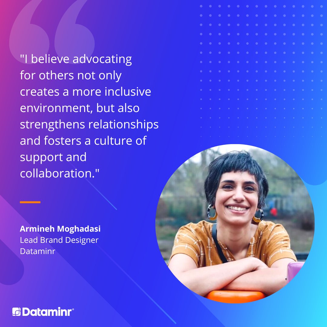 Happy #WomensHistoryMonth and #InternationalWomensDay! Check out our latest blog featuring five members of #TeamDataminr to learn about the importance of advocacy and #DEI in the workplace: ow.ly/cbGi50QOWtA #EmbraceEquity #WomensHistoryMonth