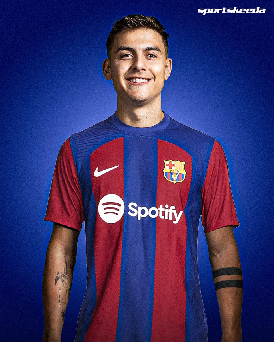 skworldfootball's tweet photo. 💣Reports:
Barcelona are ready to rival Real Madrid's signing of Kylian Mbappe with Paulo Dybala!😳
How do you rate this potential transfer?👀
#PauloDybala #Barcelna #Transfers https://t.co/E6P9wAuihK