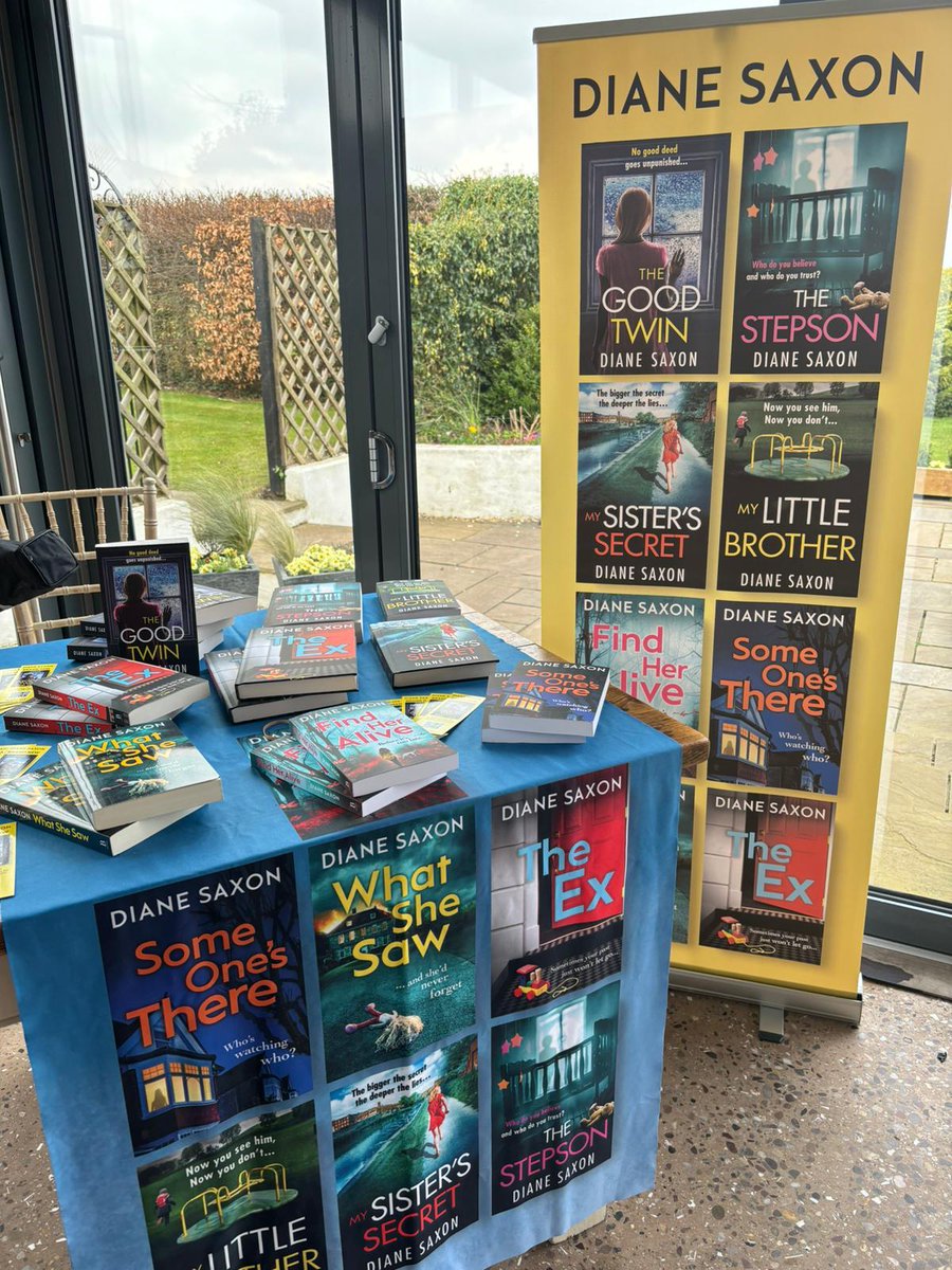 Got myself all set up, last minute, at #internationalwomensday2024 I met some absolutely fabulous women who I will definitely be keeping in contact with. #InternationalWomensDay #BooksWorthReading #books @BoldwoodBooks #Paperback #Audio #hardback #largeprint
