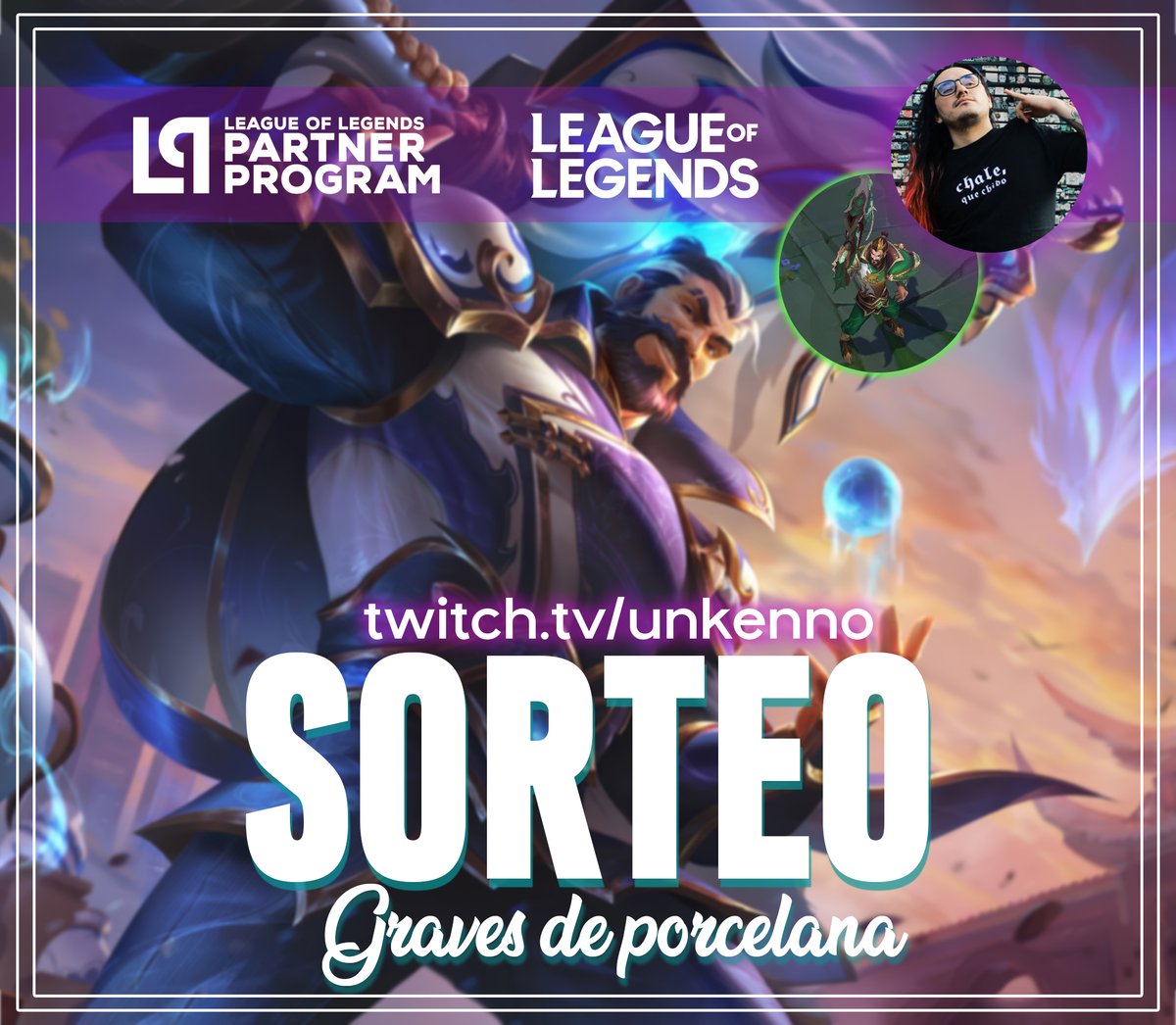 🎁Sorteo Graves🎁 Para Participar: 📷Dar Like y RT 📷Seguirme (@KennoGang @UnKenno) 📷 follow en twitch.tv/unkenno 🔥es para todas las regiones, hoy mismo dare el ganador para mas posibilidad etiqueta a dos amigos 🎁 #TFTPartner #LeaguePartner #lpp