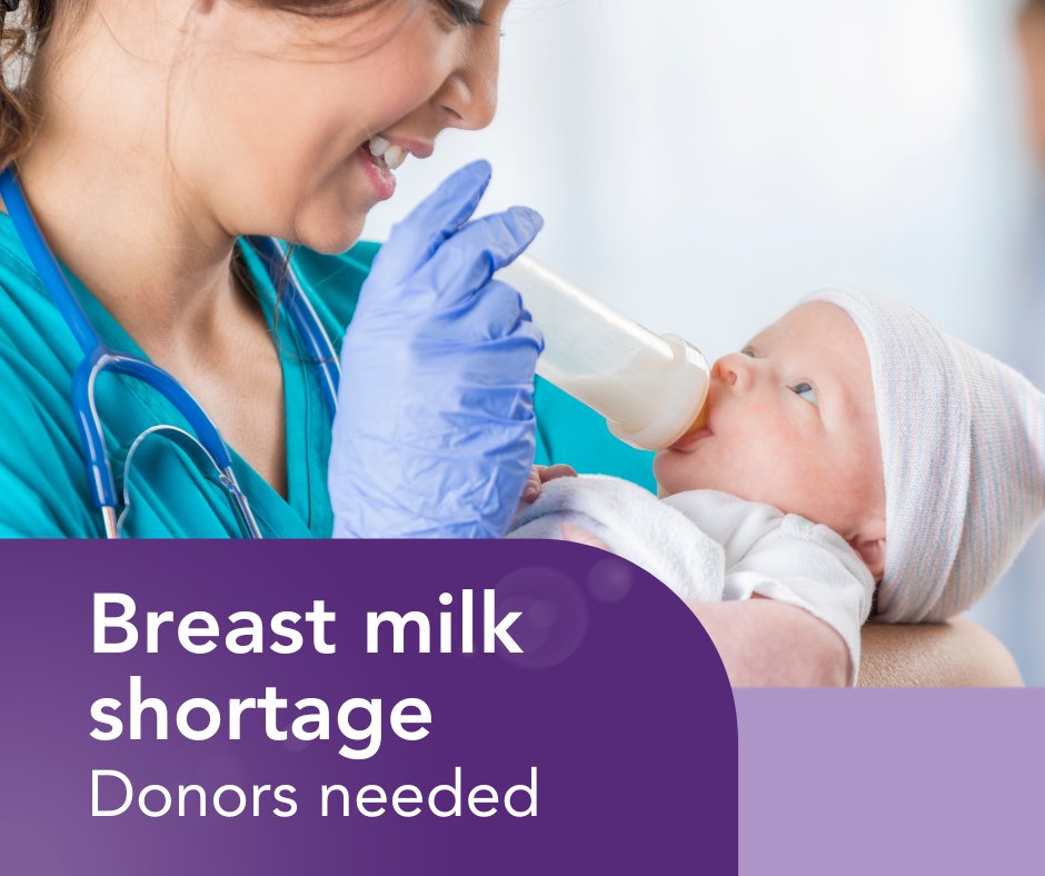 The #OhioHealthMothersMilkBank pasteurized human milk supply has fallen to critically low levels. For more information on how and where to donate, go to ohlth.co/milkbank After approval, you can drop off donations at the Erie County WIC at 420 Superior St.