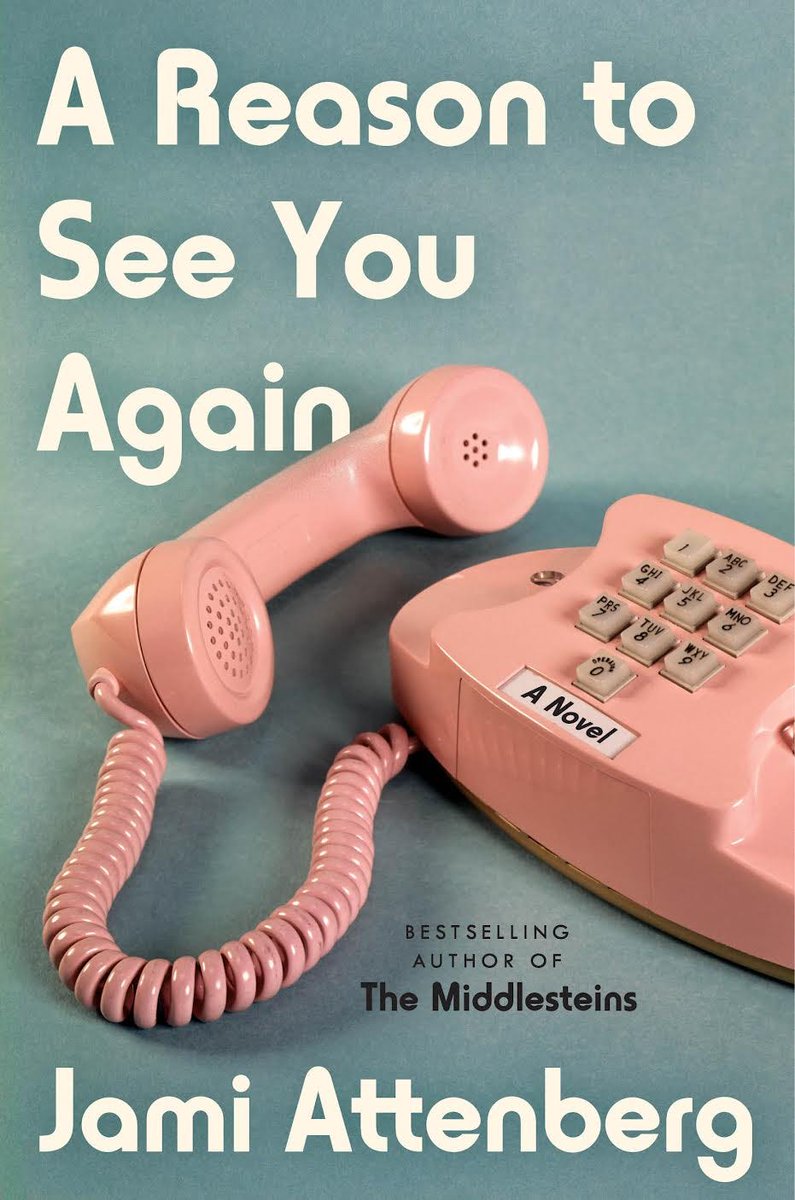 Crazy about this cover for @jamiattenberg's new novel A REASON TO SEE YOU AGAIN. Coming to you this Fall from @eccobooks!