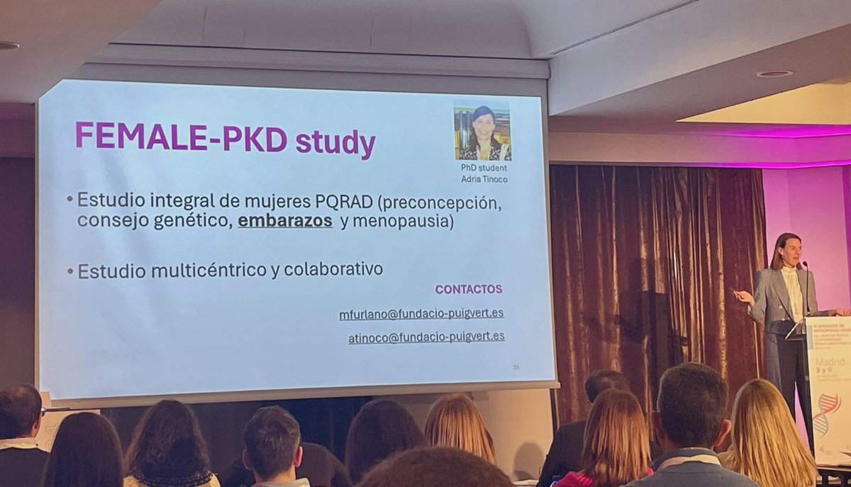 Quedan todavía muchas cosas por conocer en el cuidado integral de las mujeres con #PQRAD. ¡Muy emocionada de iniciar este proyecto! @m_furlano @torra_roser