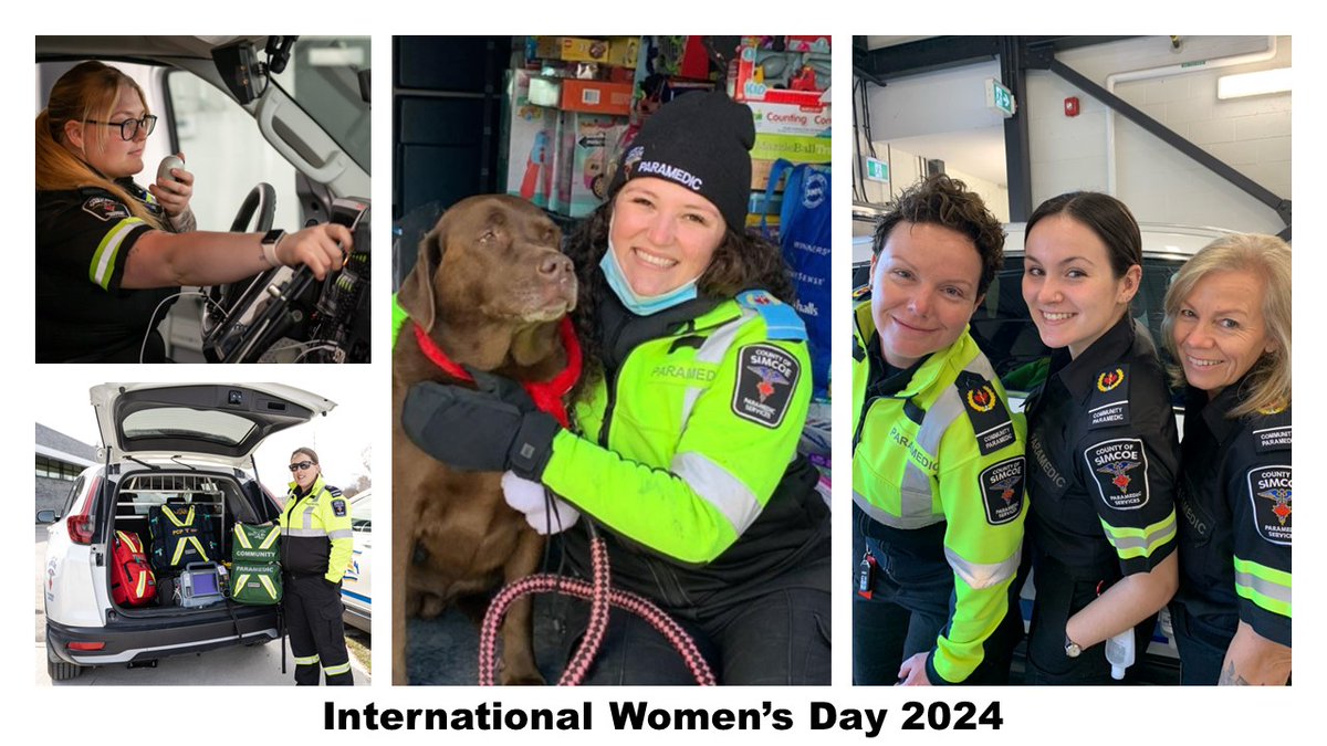 Happy #InternationalWomensDay to the incredible women in paramedicine! Your courage, compassion, and leadership make the world a better place. 💪#IWD2024