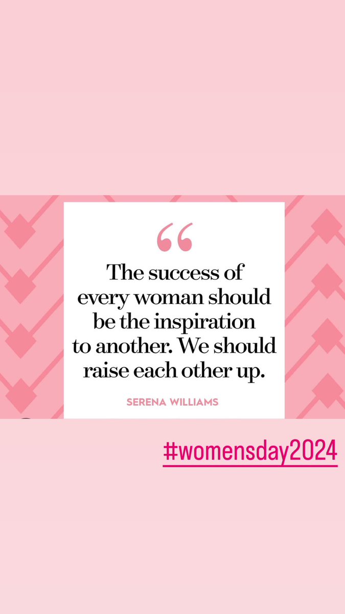 Raise each other up! #WomensDay2024