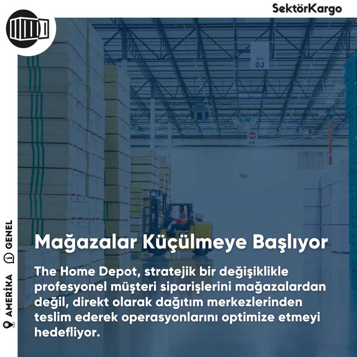 📍 Mağazalar Küçülmeye Başlıyor

#Sektorkargo #Cargo #Lojistik #Kargo #Haber #Eticaret #ShippingCompanies #LojistikHaberler #LogisticsNews #Taşımacılık #Transportation