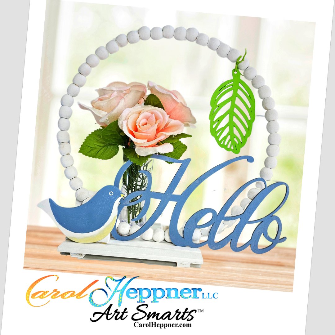 Ready for some #DIY fun? Make this tabletop wood bead wreath! Testors Acrylic Craft Paints are our secret weapon for great coverage.

See how I made this at carolheppner.com/cgi/wp/?page_i… #ad #crafthour #tuesdayvibes #Craftshout

Please like and retweet this tweet. Thanks!
